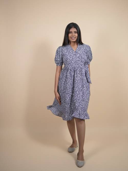 Rayon Midi Dress
