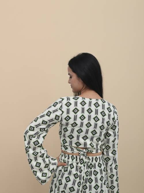 Azure Rayon Coord Set