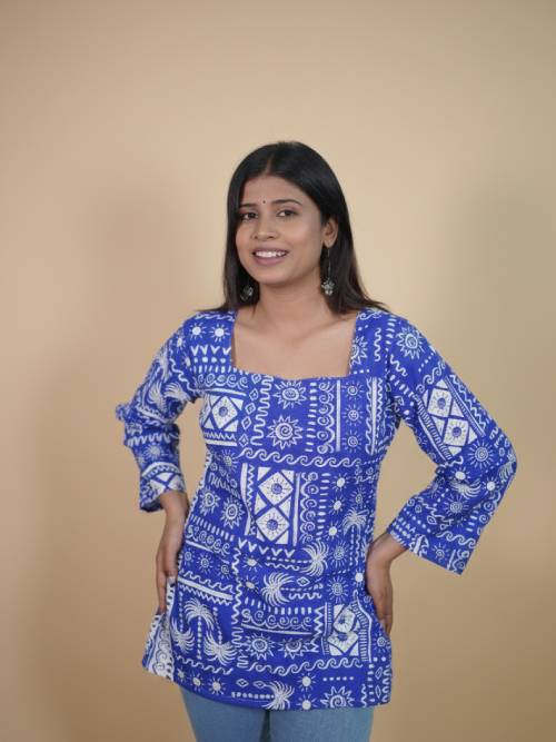 Nivara Square Neckline Kurti