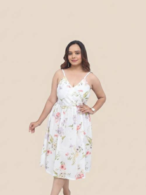 Cambric Knee Length Midi