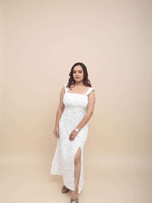 Daisy Slit Maxi