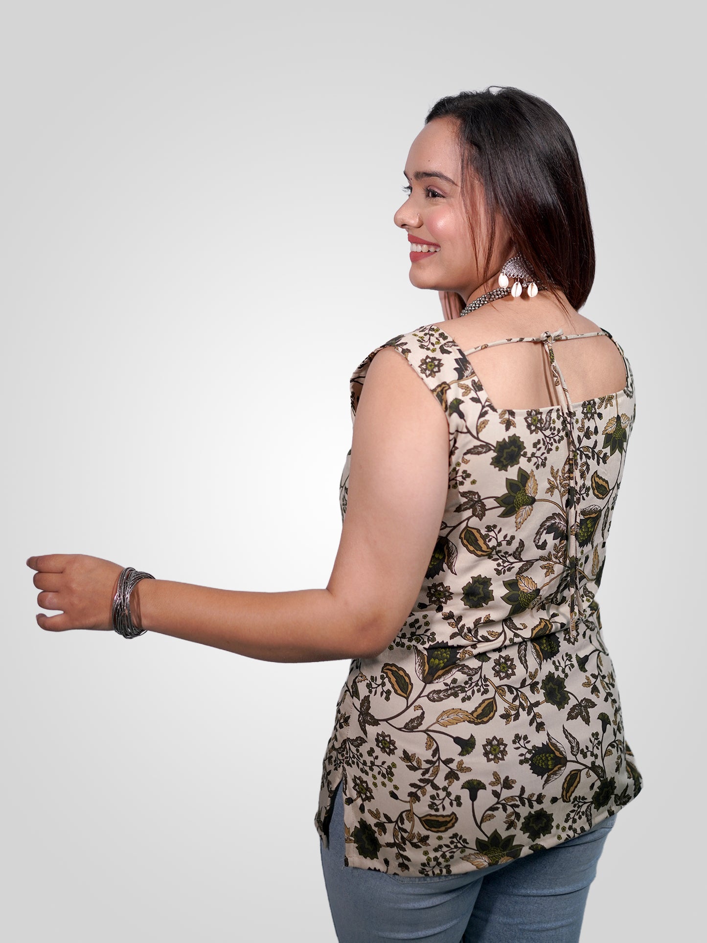 Ira Square Neckline Kurti