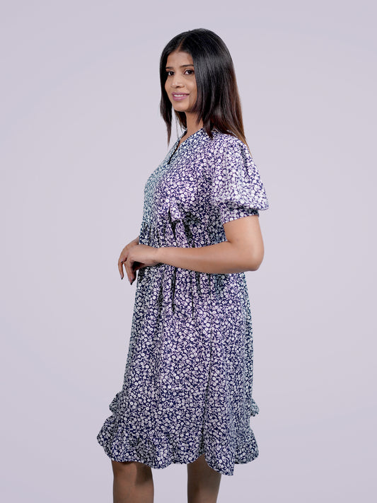 Rayon Midi Dress